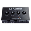 M-Audio Audio Interfaces M-Audio M-Track Duo 2-Channel USB Audio Interface With 2 Combo Inputs With Crystal Preamps & Phantom Power