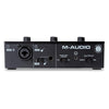 M-Audio Audio Interfaces M-Audio M-Track Solo 2-Channel USB Audio Interface With 1 Crystal Preamp, Phantom Power & Instrument Input - Open Box