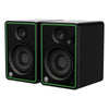 Mackie Monitor Speaker Bundles Mackie CR4 X Class D Studio Multimedia Monitor Speakers with Isolation Foam Pads, Cables & Ebook - Pair