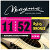 Magma Acoustic Guitar Strings Light + Magma Bronze 85-15 Round Wound Acoustic Guitar Strings