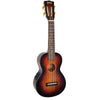 Mahalo Concert Ukuleles 3 Tone Sunburst Mahalo MJ2VT Concert Semi Electric Ukulele