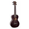 Mahalo Concert Ukuleles Transparent Black Mahalo Hano Series Concert Ukulele With Bag