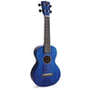 Mahalo Concert Ukuleles Transparent Blue Mahalo Hano Series Concert Ukulele With Bag