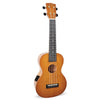 Mahalo Concert Ukuleles Vintage Natural Mahalo Hano Series Electro Acoustic Concert Ukulele with Gigbag