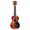 Mahalo Concert Ukuleles Wild West Mahalo Artist Elite Series Graphics Concert Ukulele With Bag