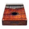 Mahalo Hand Percussions Koa Mahalo Graphic Art Design Kalimba