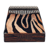 Mahalo Hand Percussions Zebra Mahalo Graphic Art Design Kalimba