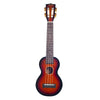 Mahalo Soprano Ukuleles 3 Tone Sunburst Mahalo Java Series MJ1CS3TS Concert Neck Soprano Ukulele With Bag