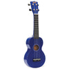 Mahalo Soprano Ukuleles Blue Mahalo MR1 Rainbow Series Soprano Ukulele With Bag