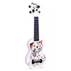 Mahalo Soprano Ukuleles DALMATIAN - White Mahalo Art Series Soprano Ukulele With Bag