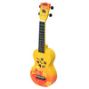 Mahalo Soprano Ukuleles Orange Burst Mahalo MD1HB Designer Series Soprano Ukulele with Bag