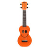 Mahalo Soprano Ukuleles Orange Mahalo U-Smile Series Soprano Ukulele With Bag