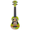 Mahalo Soprano Ukuleles Owl Mahalo Art Series Soprano Ukulele With Bag