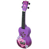 Mahalo Soprano Ukuleles Purple Burst Mahalo MD1HB Designer Series Soprano Ukulele with Bag