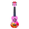 Mahalo Soprano Ukuleles Red Burst Mahalo MD1HB Designer Series Soprano Ukulele with Bag