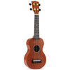 Mahalo Soprano Ukuleles Transparent Brown Mahalo MJ1 Java Series Soprano Ukulele With Bag