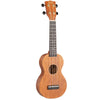 Mahalo Soprano Ukuleles Transparent Brown Mahalo Slimline Series Soprano Ukulele With Bag 