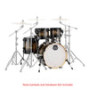 Mapex Acoustic Drum Kits Black Dawn Mapex AR504S Armory Series Shell Pack Acoustic Drum Kit