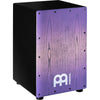 Meinl Cajons Lilac Purple Fade Meinl MCAJ100BK Snare Cajon