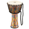 Meinl Djembes Kenyan Quilt Meinl Percussion Travel Series 10 Rope Tuned Goat Skin Head Synthetic Djembe