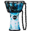 Meinl Djembes Meinl JRD-GB 7" Jr. Series Synthetic Djembe - Galactic Blue Tie Dye