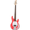 Music Man Bass Guitars Fiesta Red Sterling By Music Man SUB Series Ray4 4-String Bass Guitar