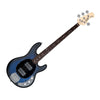 Music Man Bass Guitars Pacific Blue Burst Satin Sterling by Music Man StingRay 4 HH SUB Series 4-String Bass Guitar