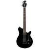 Music Man Electric Guitars Black with White Body Binding Sterling by Music Man AX3S-R1 Electric Guitar