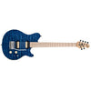 Music Man Electric Guitars Transparent Blue Sterling by Music Man SUB AX3 Axis Electric Guitar