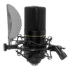 MXL Condenser Microphones MXL 770 Condenser Microphone Complete Bundle Integrated Pop Filter With Shockmount Kit