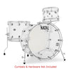 Natal Acoustic Drum Kits Transparent Natal Arcadia Acrylic Series AA1 3 Piece Shell Pack Acoustic Drum Kit