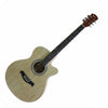 Neptune Acoustic Guitars Glossy Natural Neptune M40 40 Inch 6 String Glossy Acoustic Guitar