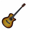 Neptune Acoustic Guitars Glossy Sun Burst Neptune M40 40 Inch 6 String Glossy Acoustic Guitar