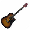 Neptune Acoustic Guitars Matt Sunburst Neptune AM41 41 Inch 6 String Acoustic Guitar