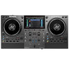 Numark DJ Controller Interfaces Numark Mixstream Pro Go Battery-Powered Standalone Streaming DJ Controller