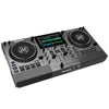 Numark DJ Controller Interfaces Numark Mixstream Pro Go Battery-Powered Standalone Streaming DJ Controller