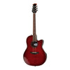 Ovation Electro Acoustic Guitars Cherry Cherry Burst Ovation 2771AX Standard Balladeer Cutaway Electro Acoustic Guitar