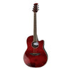 Ovation Electro Acoustic Guitars Ruby Red Ovation Celebrity CS24 Standard Cutaway Electro Acoustic Guitar