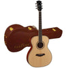 Parkwood Acoustic Guitars Natural Parkwood P630 Concert Acoustic Guitar with Case