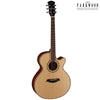 Parkwood Acoustic Guitars Parkwood P670 Grand Concert Cutaway Acoustic Guitar with Case