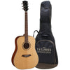 Parkwood Acoustic Guitars Parkwood S61 Dreadnought Acoustic Guitar with Gigbag