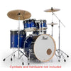 Pearl Acoustic Drum Kits Kobalt Blue Fade Pearl Decade Maple 5pcs Hybrid Shell Pack Drumset