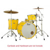 Pearl Acoustic Drum Kits Solid Yellow Pearl Decade Maple 5pcs Hybrid Shell Pack Drumset