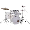 Pearl Acoustic Drum Kits White Satin Pearl Pearl Decade Maple 5pcs Hybrid Shell Pack Drumset