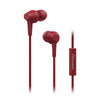 Pioneer In-Ear Wired Headphones Bordeaux Red Pioneer SE-C1T Fully Enclosed Dynamic In-Ear Wired Headphone