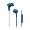 Pioneer In-Ear Wired Headphones Deep Blue Pioneer SE-C1T Fully Enclosed Dynamic In-Ear Wired Headphone