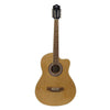 Pluto Acoustic Guitars Natural Pluto HW39C-201 Medium Cutaway Acoustic Guitar