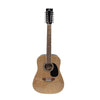 Pluto Acoustic Guitars Natural Pluto HW41-12-201 12-String Jumbo Acoustic Guitar