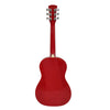 Pluto Acoustic Guitars Red Pluto PA34-101 34 Inch Baby Acoustic Guitar