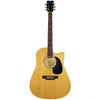 Pluto Electro Acoustic Guitars Natural Pluto HW41C-201P Jumbo Cutaway Electro Acoustic Guitar